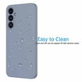 thumbnail image 4 of Cell Phone Basic Cases for Galaxy A16 5G, Liquid Silicone Gel Rubber Shockproof Case Ultra Thin Slim Matte Surface Cover for Samsung A16 6.7 inch (Gray), 4 of 6