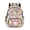 3D Floral Baseball Pink Bow, variant on FKELYI Pink Butterfly Flower Bow Print Kids Backpack for Girls 17 Inch School Backpacks Spacious Bookbag with Multi-Pockets Casual Daypack for Elementary Student