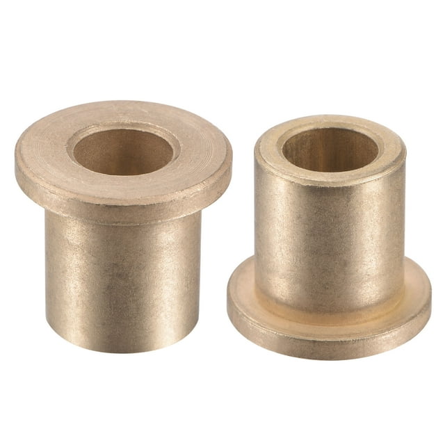 Unique Bargains Roulements de Manchon de Bride 10x16x20mm Bronze Fritté Auto-Lubrifiant 2 Pack