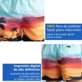 thumbnail image 3 of Traje De Baño Shorts De Imprimir Playa Bañadores Para Hombre, 3 of 7