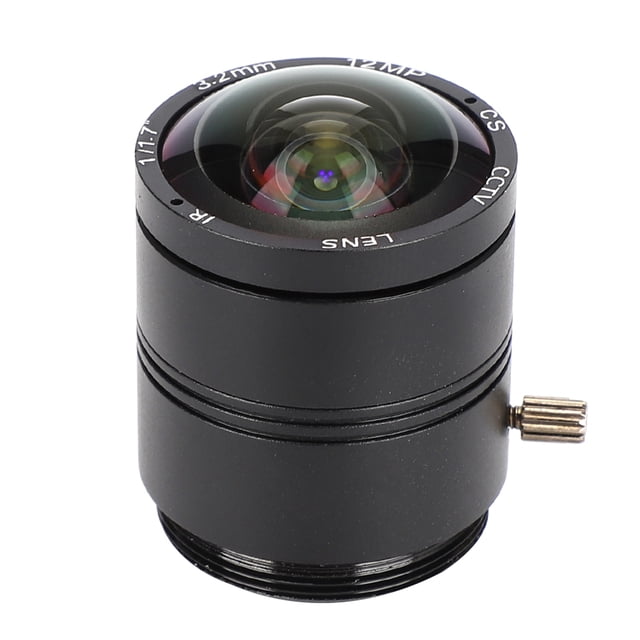 Lente de cámara NikouMX, Lente de seguridad de longitud focal profesional de 3,2 mm