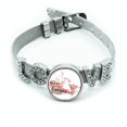 thumbnail image 1 of Cananda mapa con nombres de ciudades hitos Pulsera pulsera pulsera de cristal amor pulsera ajustable, 1 of 2