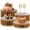 Golden, variant on Buffet Risers Risers for Buffet Table Risers Display Stands Tall Cake Stands Cylinder Stands for Party Pedestal Cake Stand Dessert Table Display Set Cupcake Stands Cupcake Display (Golden)