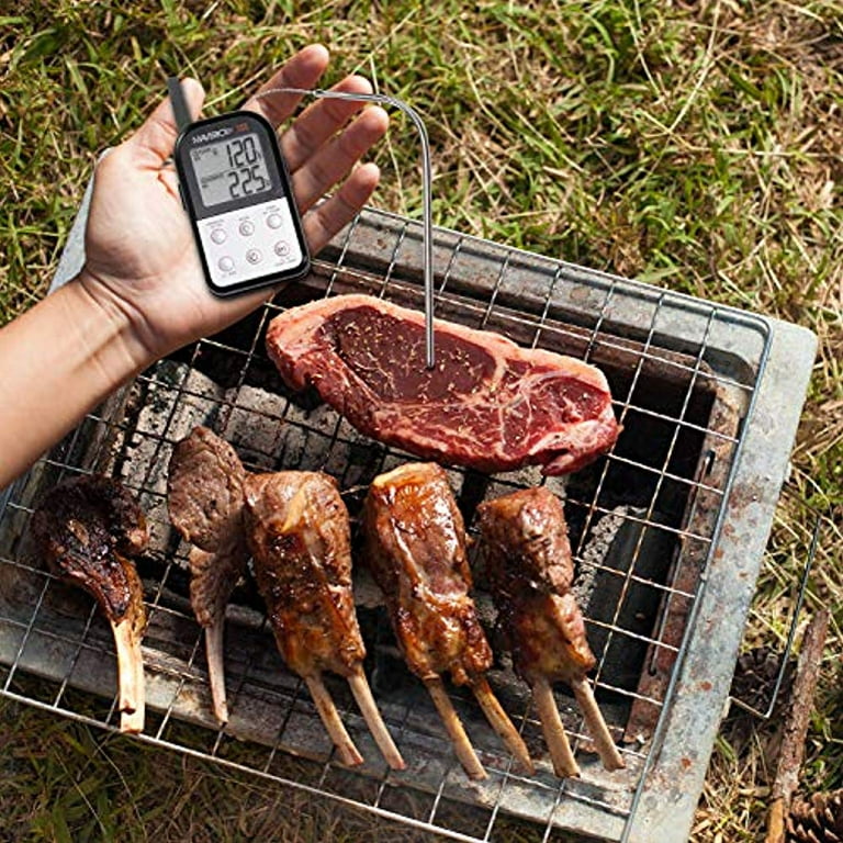 Maverick XR-30 Wireless Smart Meat Thermometer, Plastic, Black 