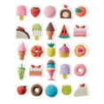 Pen+Gear 3D Eraser Pals, Treats Theme, 25 Count, Multicolor
