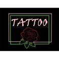 thumbnail image 1 of Gagne 1118-Tattoo LED Lit Sign with Tattoo Logo, 1 of 1