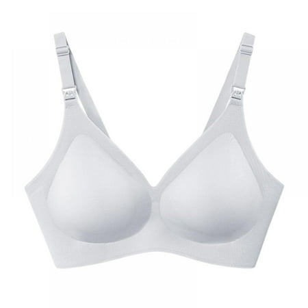 

Pretty Comy Womens Sleeping Nursing Bra Wirefree Breastfeeding Maternity Bralette
