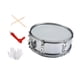 thumbnail image 4 of Tambor de caja de 14 pulgadas, batería musical, juguetes educativos con guantes, profesional, escolar Plata 14 pulgadas, 4 of 7