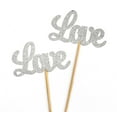 thumbnail image 2 of Darling Souvenir, Love Cupcake Toppers, Wedding Party Dessert Decorations - Pack Of 20, 2 of 3