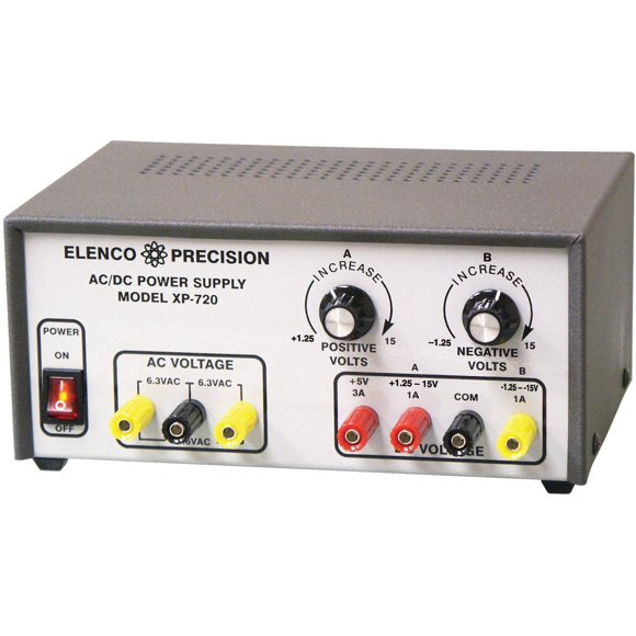 Elenco AC/DC Triple Output Power Supply Kit