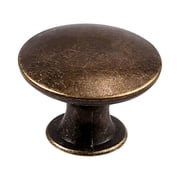 AFQH 12 Pcs Vintage Antique Bronze Knobs Handle Pulls Round Knobs for Cabinet Drawer Kitchen Bathroom Cupboard Home Office Furniture,Cabinet Door Bathroom knobs Hardware