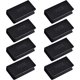 thumbnail image 1 of Abrazadera magnética para pestillo, 8 piezas, ajustable, sin marco, con cierre magnético, piezas de repuesto para pestillo de vitrina (negro), 1 of 6
