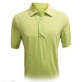 thumbnail image 1 of Monterey Club Men's Tonal Stripe Texture Solid Golf Polo Shirt #3630, 1 of 2