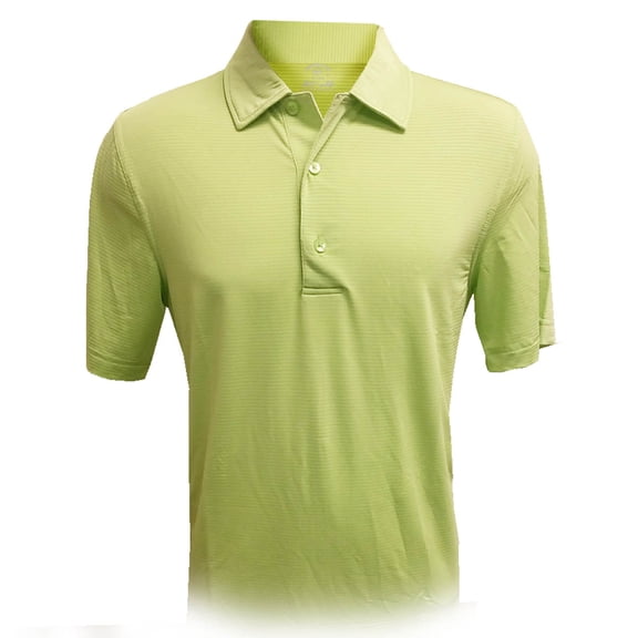 Monterey Club Men's Tonal Stripe Texture Solid Golf Polo Shirt #3630