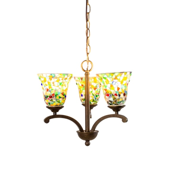 STH19108 Dale Tiffany Lighting Remy - 3 Light Chandelier