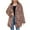 Pink#008, variant on Xyxonk Women's Faux Fur Long Coat Leopard Fuzzy Fleece Jacket Open Front Long Sleeves Fluffy Cardigan Fall Winter Fashion Lapel Furry Trench Coat with Pocket,Brown L