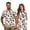 Dachshund Print, variant on Matching Couple Golf Shirts Parrot Print His Hers Quarter Zip Quick Dry Breathable Athletic Outfit for Golf Tennis Summer Casual Wear Mr Mrs Gift Set