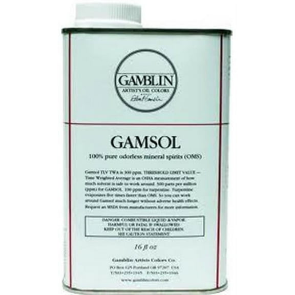 Gamblin  Gamsol Solvent - 1 Gallon