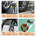 thumbnail image 4 of 150PSI Car Air Compressor Electric Wireless Portable Tire Inflator Pump for Motorcycle Bicycle Boat AUTO Tyre Balls, 4 of 6