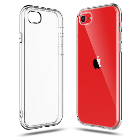 Shamo's iPhone 8 and iPhone 7 Case Clear Transparent TPU Soft Cover