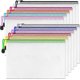 thumbnail image 1 of A4 Plastic Zipped Wallets Bags, Document Folder File Zipper Bags Plastic Zip, 1 of 5