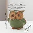 thumbnail image 4 of CoreLiving Owl Planter Animal Succulent Pots - Ceramic Groot & Cute Owl Flower Pot, Modern Indoor Planters with Drainage for Home Office Decor, Unique Gift, 4 of 4