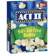Act II Popcorn 94% Fat Free, 8 Ct