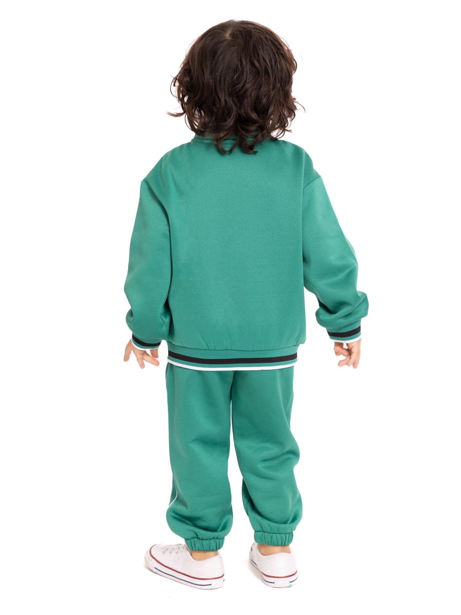 Wonder Nation Toddler Boys Full Zip Track Jacket and Matching Jogger Pants, 2-Piece, Sizes 12M-5T