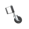 thumbnail image 1 of facefd Roue de Suspension en Caoutchouc Dur pour Porte et Portail Noir 4 Pouces, 1 of 9