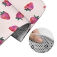 thumbnail image 5 of Honeii Hand Drawn Strawberry Pattern Bathroom Anti-Skid Pad Bathroom Mat Vintage Seamless Pattern Not-Slip Toilet Rug Set, 5 of 6