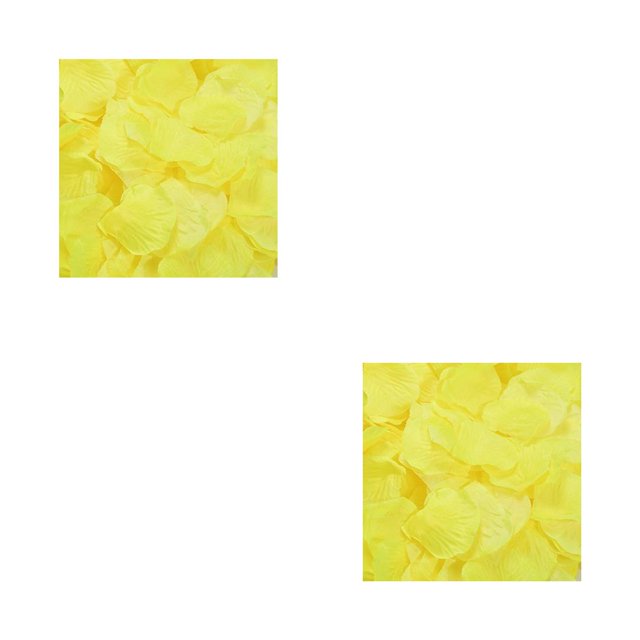Sonducket 100 piezas de pétalos de flores de rosas artificiales, adorno de tela, flores falsas, suministros para el hogar para cumpleaños, púrpura, Plata 5x5cm 2piezas Sonducket CBP105996