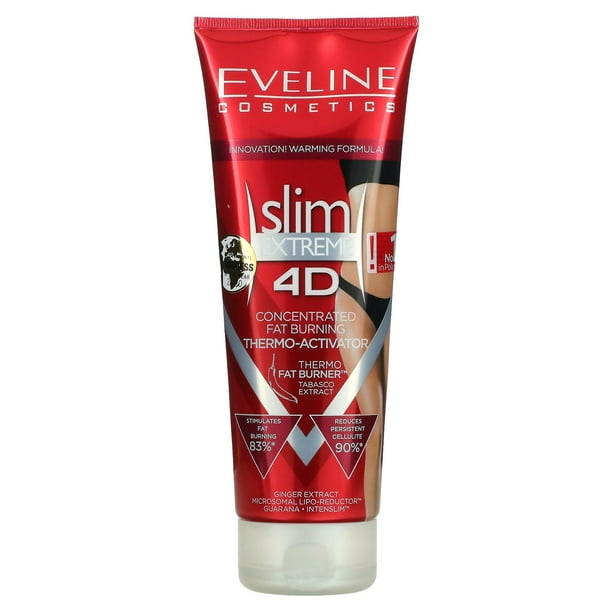 Slim Extreme 4d Concentrated Fat Burning Thermo Activator 8 8 Fl Oz 250 Ml Eveline