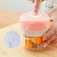 Wireless Mini Electric Garlic Food Chopper Ginger Vegetable Cutter
