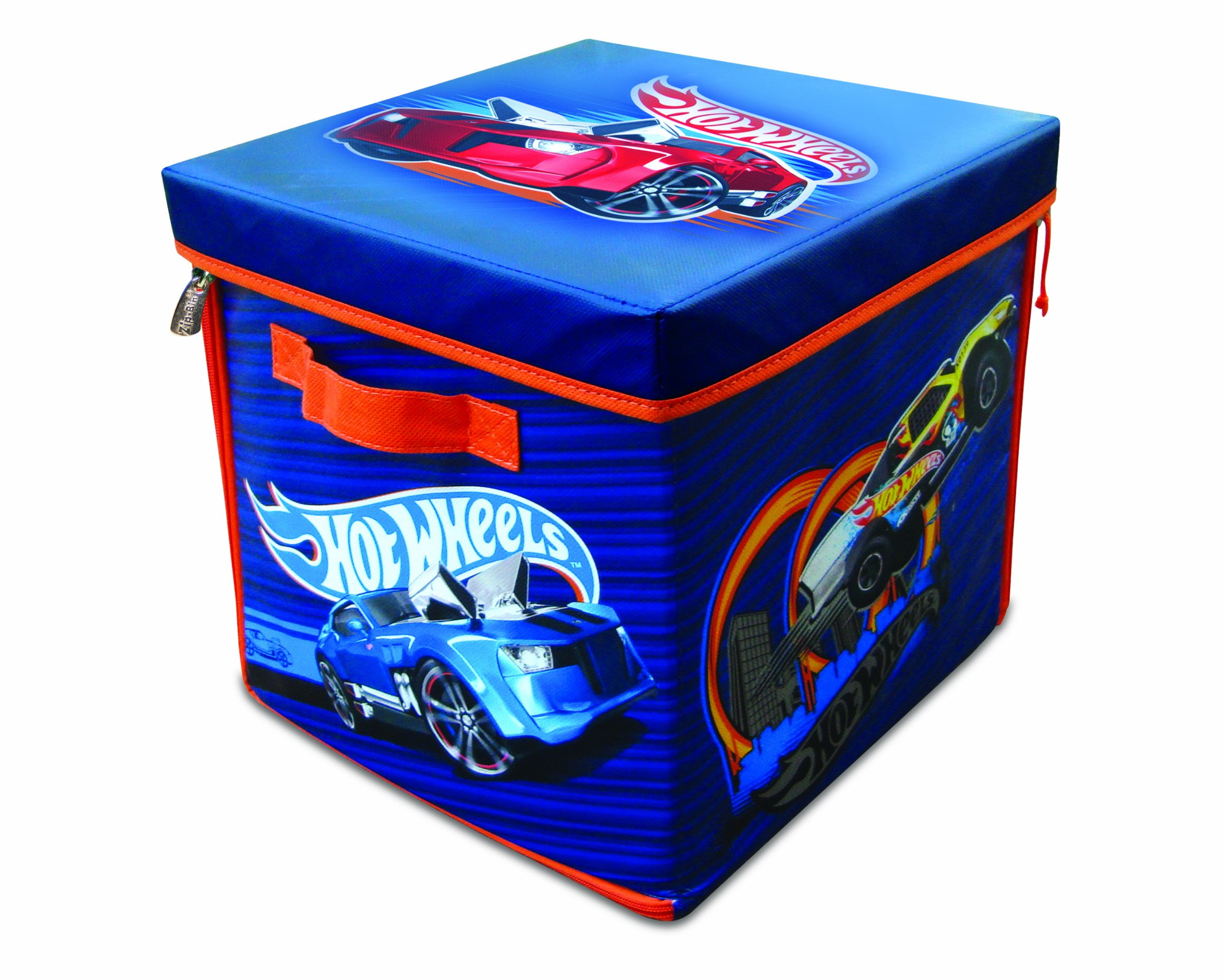 Hot Wheels Carry Case Easy Toy Carry Box Kids Handle Gift New UK 