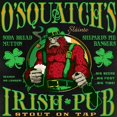 thumbnail image 3 of CafePress - O'squatch's Irish Pub Pajamas - Women's Dark Pajamas, 3 of 4