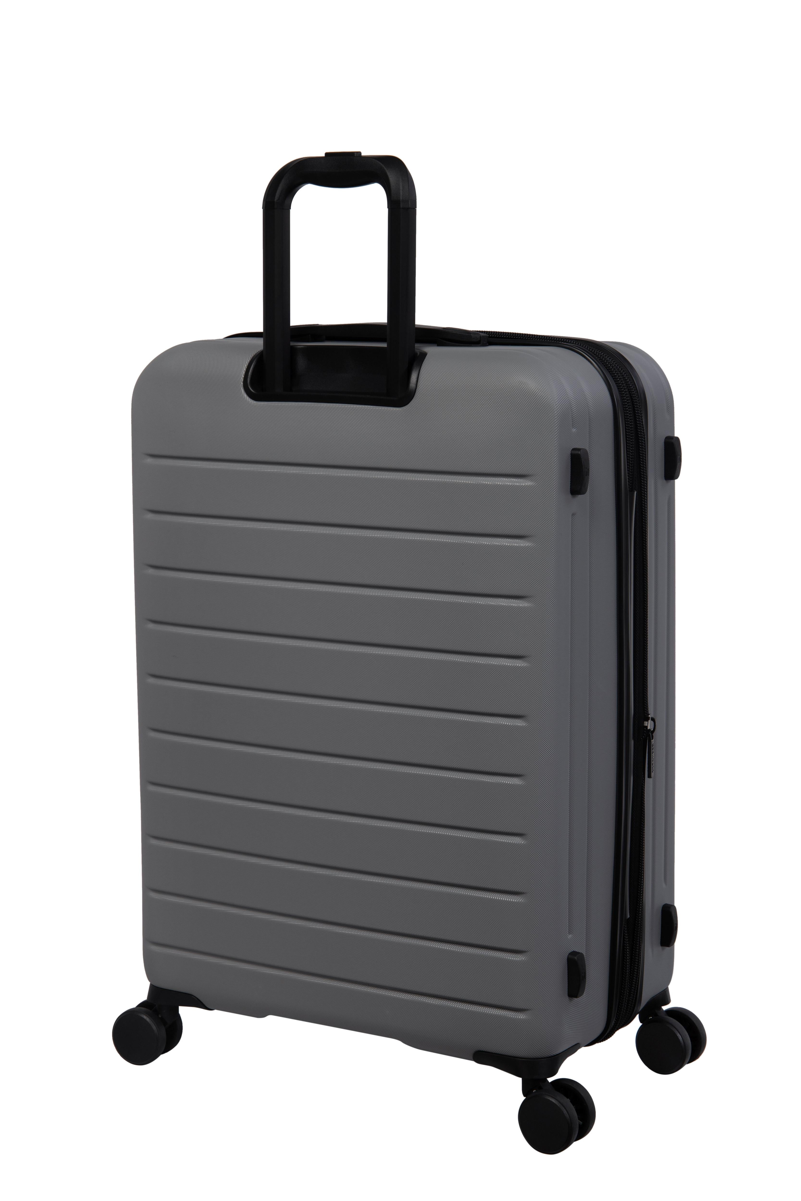 it luggage Legion 28" w / TSA Lock Hardside Checked 8 Wheel Expandable Spinner, Silver