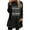 Black, variant on Lisbinx Preppy Sweater Casual Sweater Crew Neck Long Sleeve Stretchy Sweaters for Women Slim Fit Knitting Cotton Soft Solid for Outdoor Black XXL Sales Today Clearance