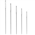 thumbnail image 4 of Agujas Gruesas y Afiladas de Costura de Ojo Grande de 60 Piezas, Kit de Agujas de Coser de Acero Inoxidable de 5 Tamaños para Bordado y Costura una Mano, 4 of 5