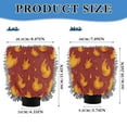 thumbnail image 3 of Microfiber Car Wash Gloves With Chenille & Polyester Terry Scratch-Free Cleaning Elastic Cuffs Spark, 3 of 8