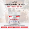 thumbnail image 3 of Styptic Powder Evo Dyne, antisangre de acción rápida para mascotas, 60 ml, 3 of 6