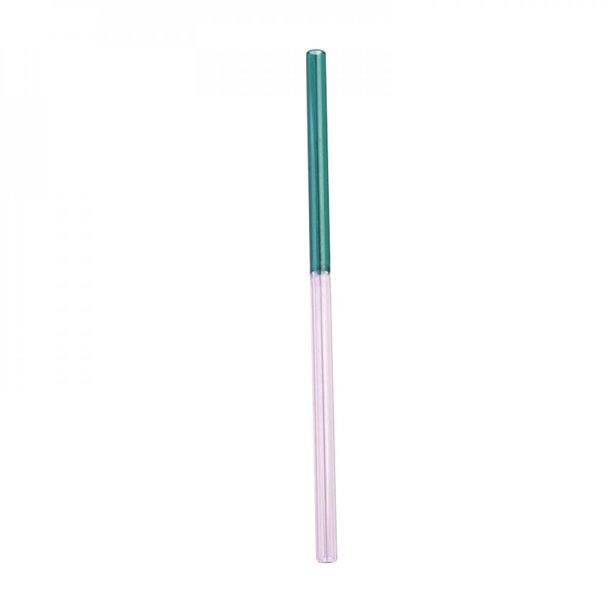 Big Clearance! Heat Resistant Glass Straw Drinking Reusable Safe Easy to Clean Straw