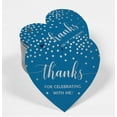 thumbnail image 2 of Inkdotpot Thanks For Celebrating With Me Birthday Bottle Tag Real Silver Foil Favor Hang Tags Pack Of 50, 2 of 6