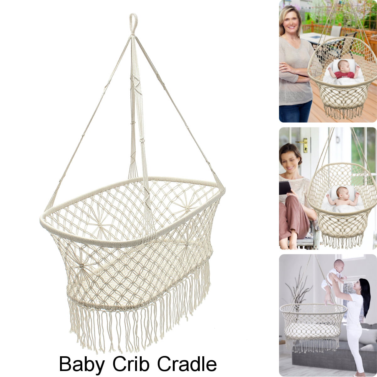 New Organic TouCan Hammock Portable Hanging Baby Crib Cot Cradle Bed Bassinet 