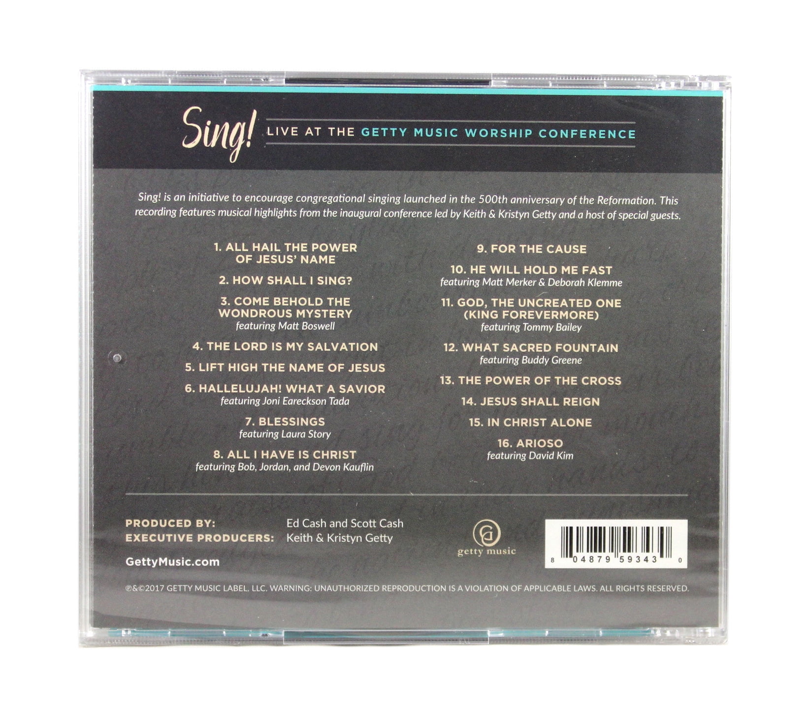Keith & Kristyn Getty Friends Sing! NEW CD Live Getty Music Worship  Conference