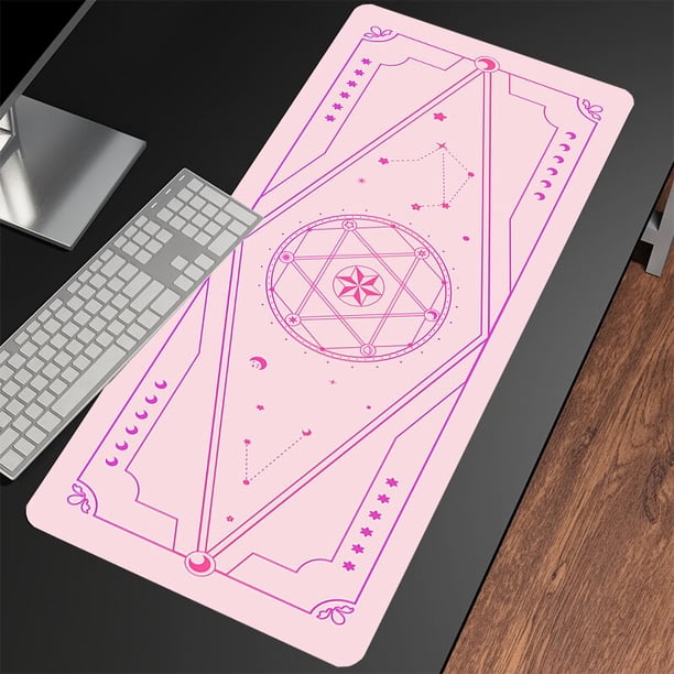 Alfombrilla de ratón grande para Gamer, alfombrilla para teclado, Alfombra de escritorio, Magic Star Moon, Pc HD, alfombrilla de ratón de empresa para regalo qiuyongming unisex