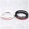 thumbnail image 5 of 5M Slanted T-Type Car Rubber Sealing Strip Edge Trim For Bumper Lip Side Skirt, 5 of 5