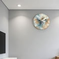 thumbnail image 5 of Hoease 10 Inch Silent Wall Clock, 3D Oil Painting Angel Decorative Wall Clock, Battery Operated Non-Ticking Round Clock for Living Room Bedroom Office Home Decor, 5 of 10