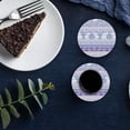 thumbnail image 6 of FMSHPON Mandala Set of 6 Round Coaster for Drinks, Absorbent Ceramic Stone Coasters Cup Mat with Cork Base for Home Kitchen Room Coffee Table Bar Decor, 6 of 6
