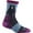 Purple, variant on Darn Tough Women's Bear Town Micro Crew Blue Aqua Socks, Light Cushion