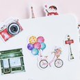 thumbnail image 2 of 46PCS Travel Stickers DIY Innovative Diverse Styles Decorative Stickers for Scrapbook Vacation Albums Travel Stub Diary, 2 of 4